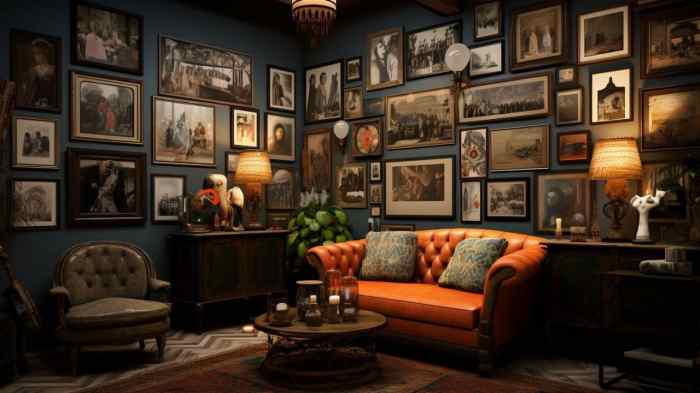 Maximalist living room ideas