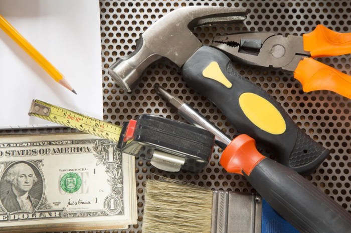 DIY home remodel on a budget